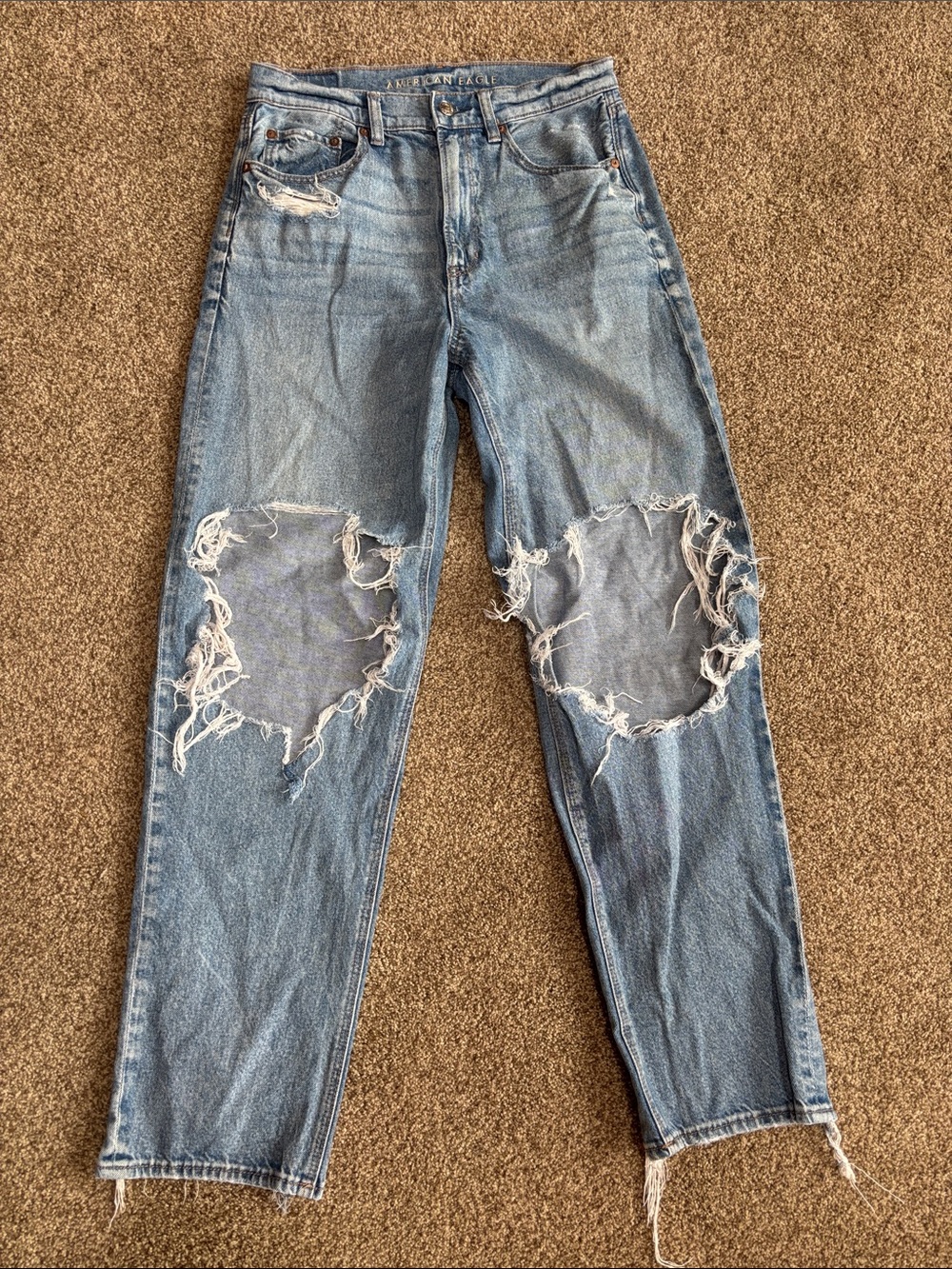 American Eagle Outfitters Light Blue Denim Jeans